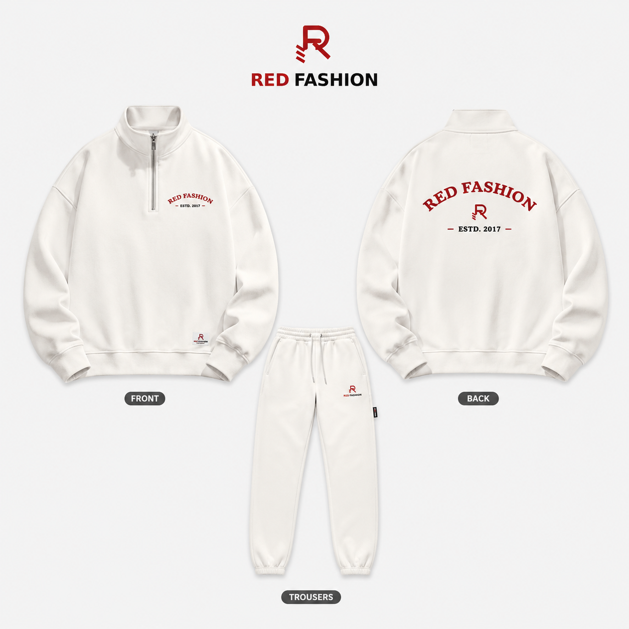 Red Fashion new drop Gen Z outfit